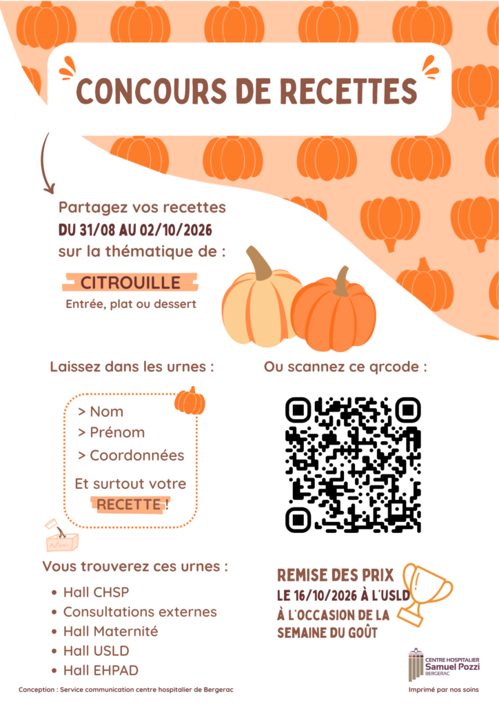 Concours de recettes citrouille